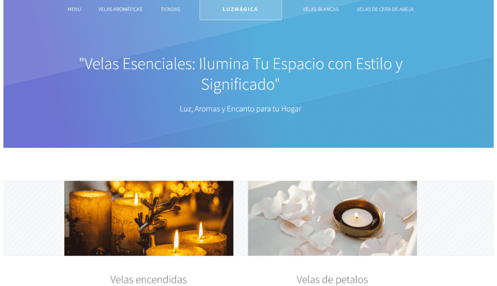 Tienda Velas Luz Magica