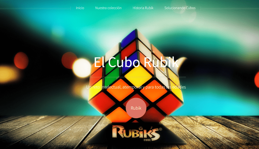 Web Cubos Rubiks